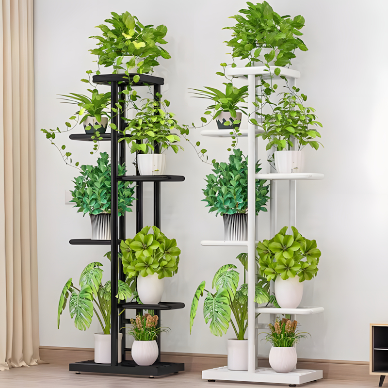 Suporte para plantas Estante jardim vertical, Floreira , Decorativa，Suporte para plantas de 4/5/6/7 níveis