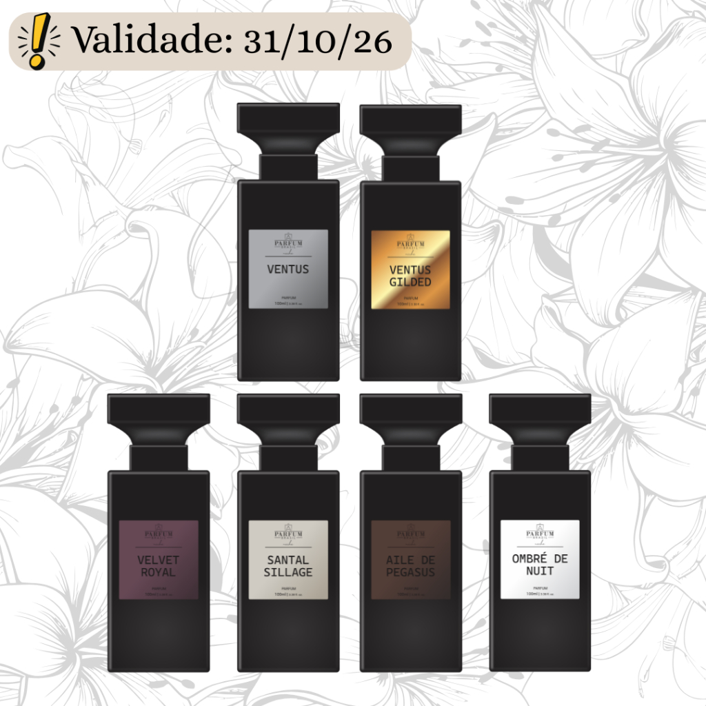 Perfume de Nicho Alta Fixação EDP 100ml - Parfum Brasil em Oferta na Shopee