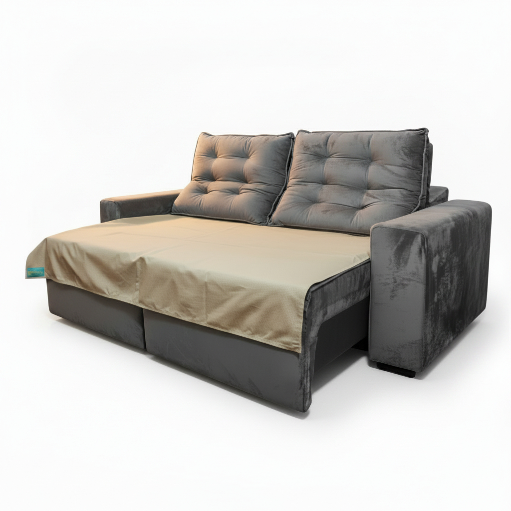 Manta Impermeável para Sofá com Proteção Contra Pelos e Líquidos 135x135cm