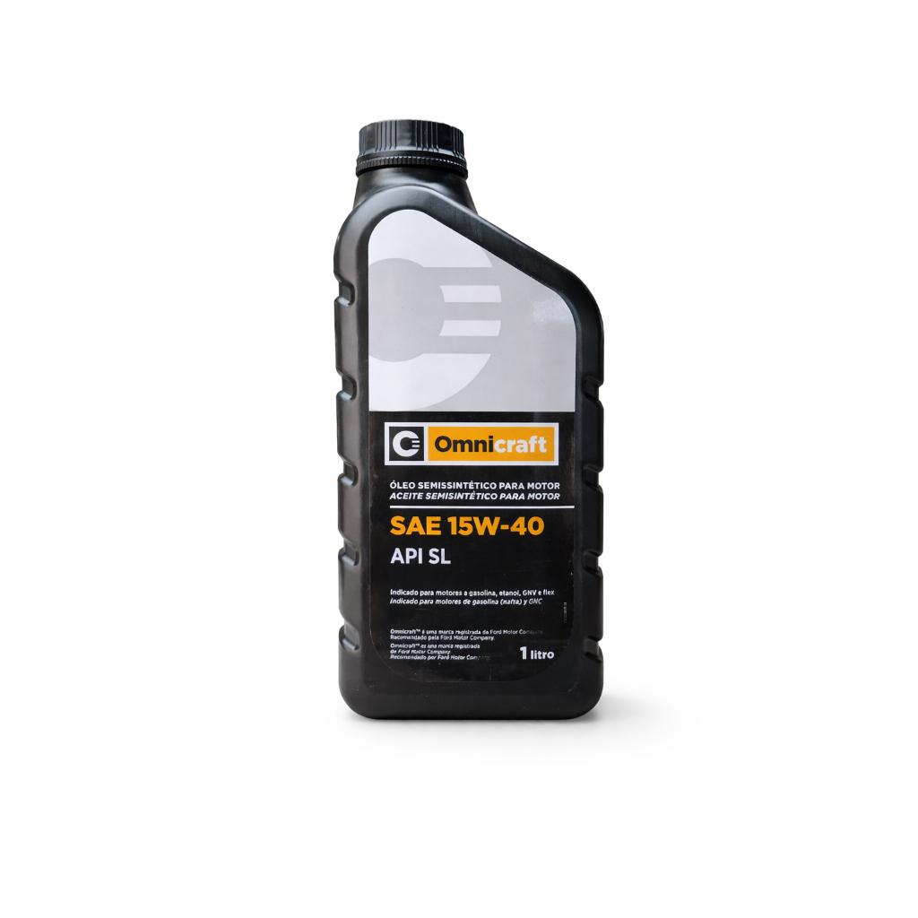 Óleo 15W40 Semissintético Omnicraft 1L Motor Gasolina Etanol Flex