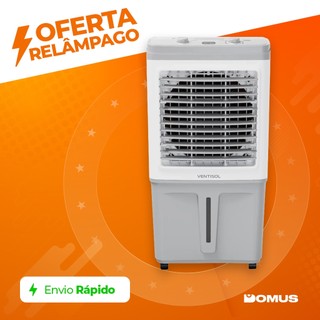 Climatizador de Ar Potente 60 Litros 150W CLIN60PRO Branco/Cinza Ventisol