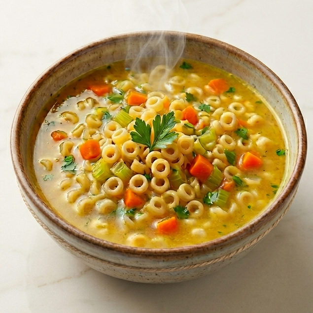 Golden Soup Greenbull - Caldo De Galinha Com Cúrcuma E Cenoura Em Flocos - Sopa Prática