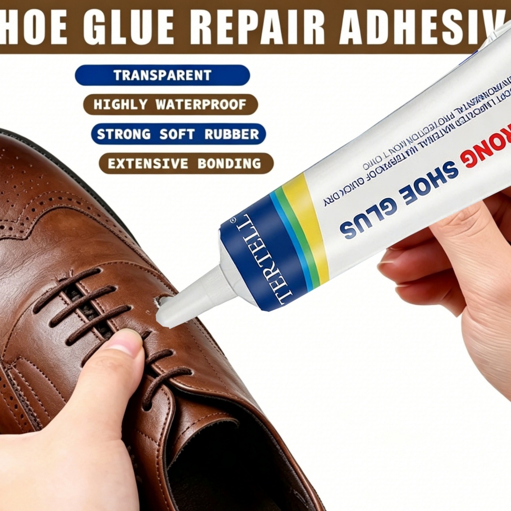 Cola Transparente Sapatos (60ml) – Adesivo Baixo Odor, À Prova D'água, Forte, Ideal Solas e Saltos em Oferta na Shopee