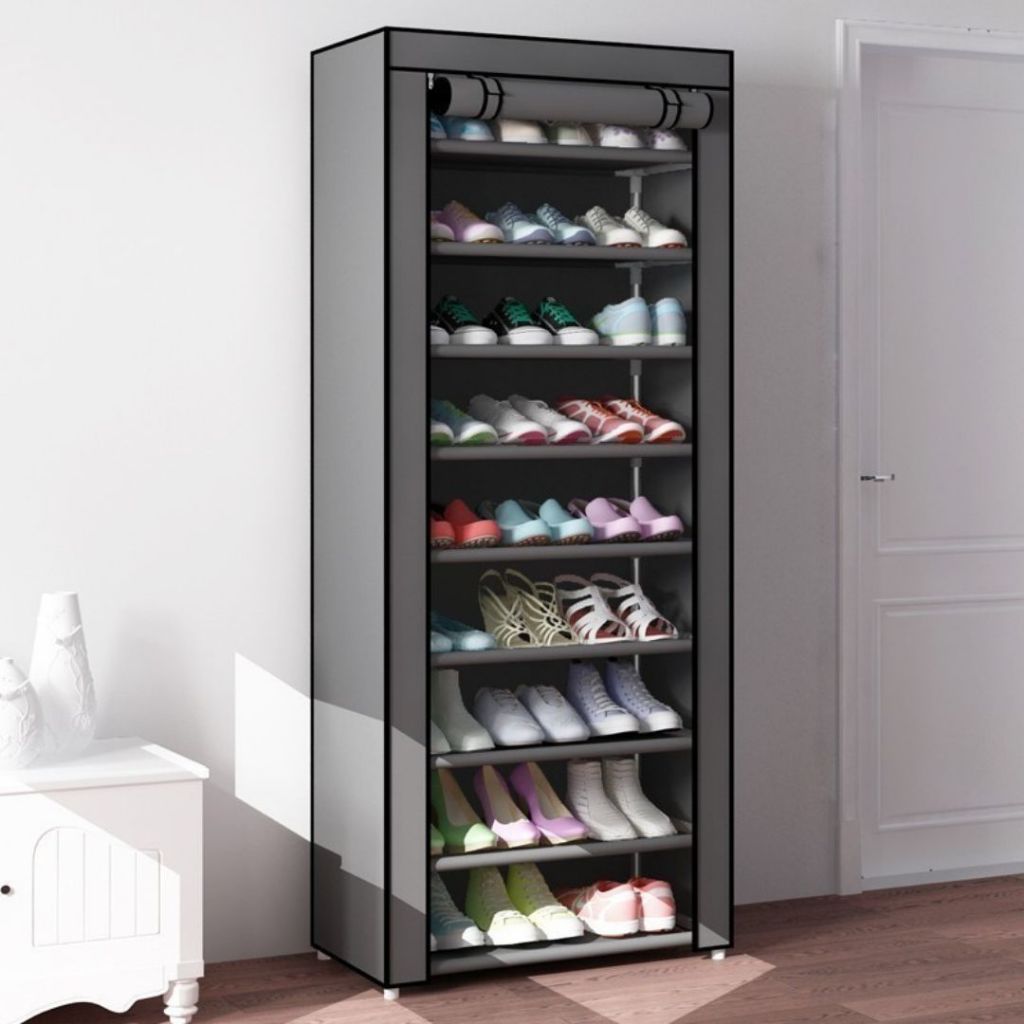 Sapateira para calçados 9 andar para 27 pares de sapatos organizador desmontável — imagem 2 de 2