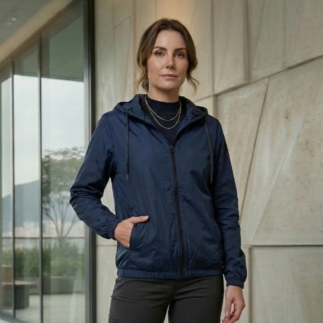 Jaqueta Corta Vento Blusa Feminina Esportiva Leve Inverno Casaco Liso Impermeável Esportiva Corrida