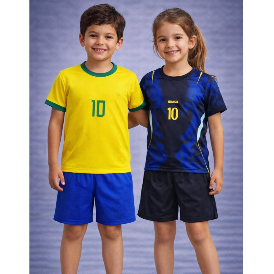 Novo Conjunto Infantil 2026/27 Seleção Brasileira