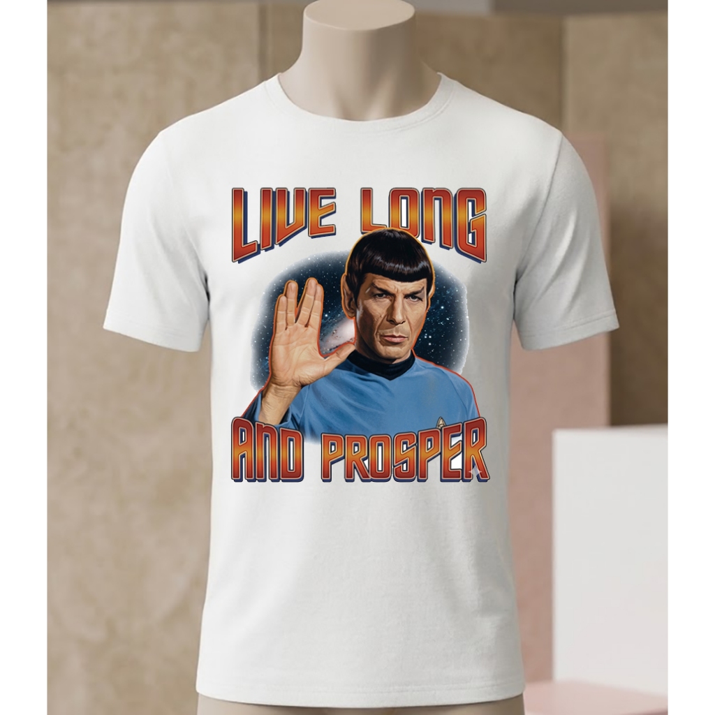 Camiseta STAR TREK SPOCK Jornada nas Estrelas #M2