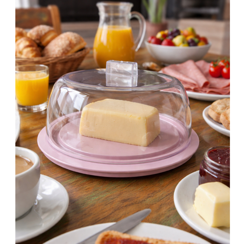 Queijeira Porta Frios Boleira Guardanapo Açucareiro kit café da manhã
