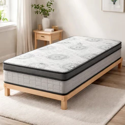 Colchão Espuma D33 Pillow In Anjos Ortosleep Solteiro 88x188x18cm