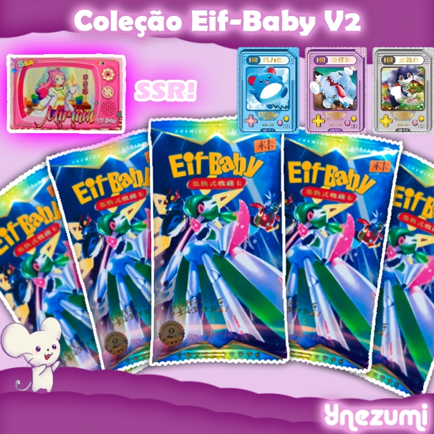 Pacote Eif-Baby Vol.2 Premium Collection Coleção Cartas Pokémon Fan-Made em Oferta na Shopee