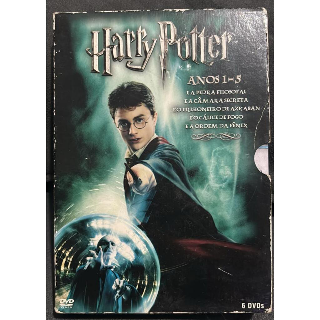 Kit Completo Harry Potter Anos 1 a 5 – Saga Épica de Magia, Aventura e Hogwarts | Imperdível para Fãs 🧙‍♂️✨