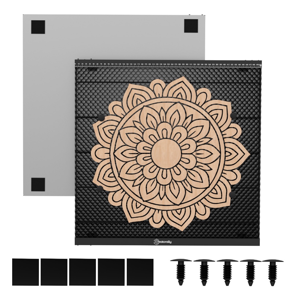 TWOTREES | Painel De Favo De Mel Para Máquina De Gravação Creatorally 400*400 em Oferta na Shopee