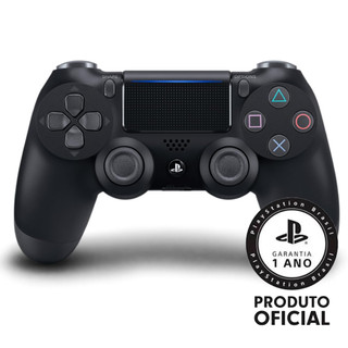 Controle Sony Dualshock 4 PS4 Sem Fio Preto CUH-ZCT2U Original Lacrado