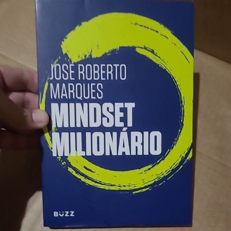 Livro mindset milionário -José Roberto Marx