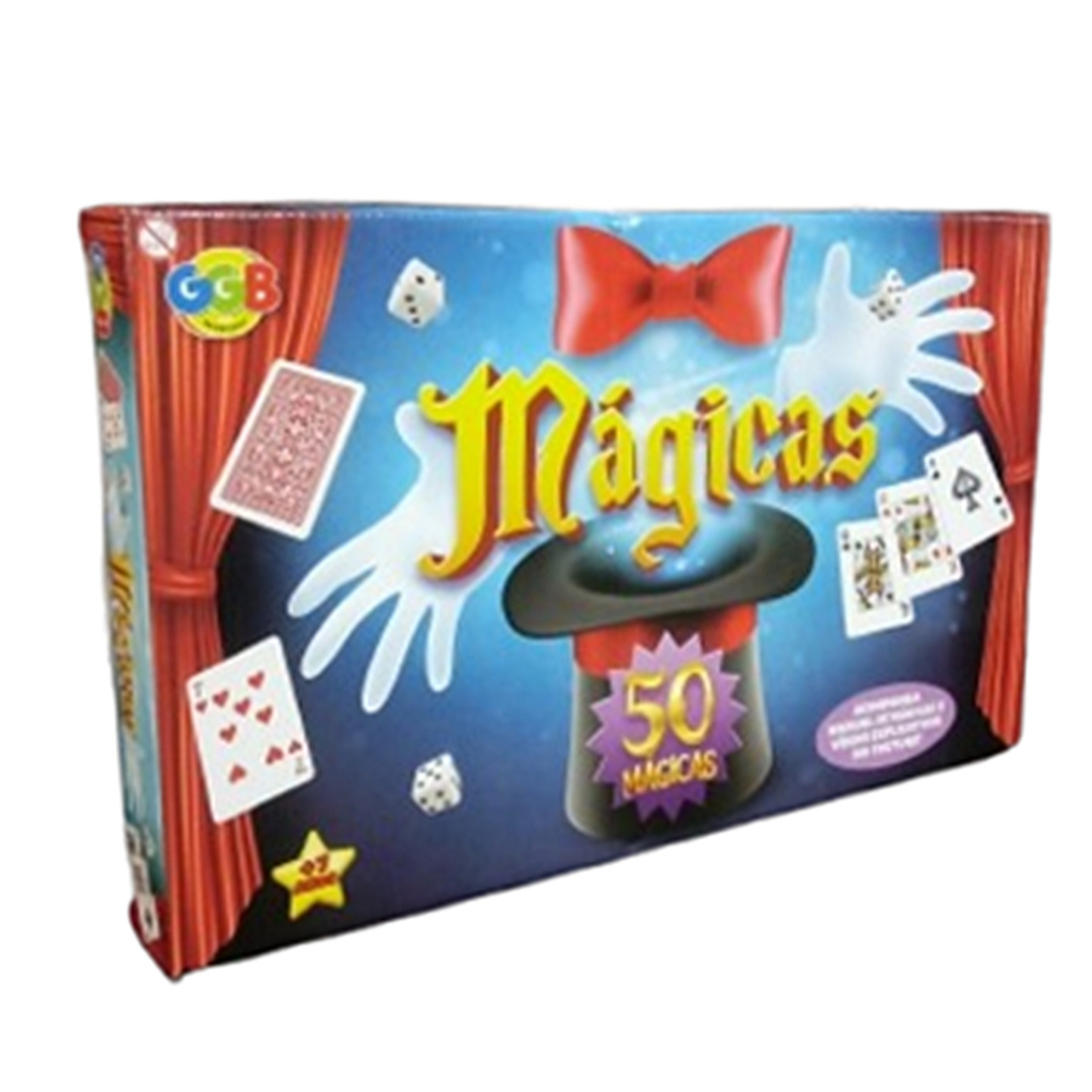 Kit Jogo De Mágicas 50 Mágicas Gcb Usado Completo