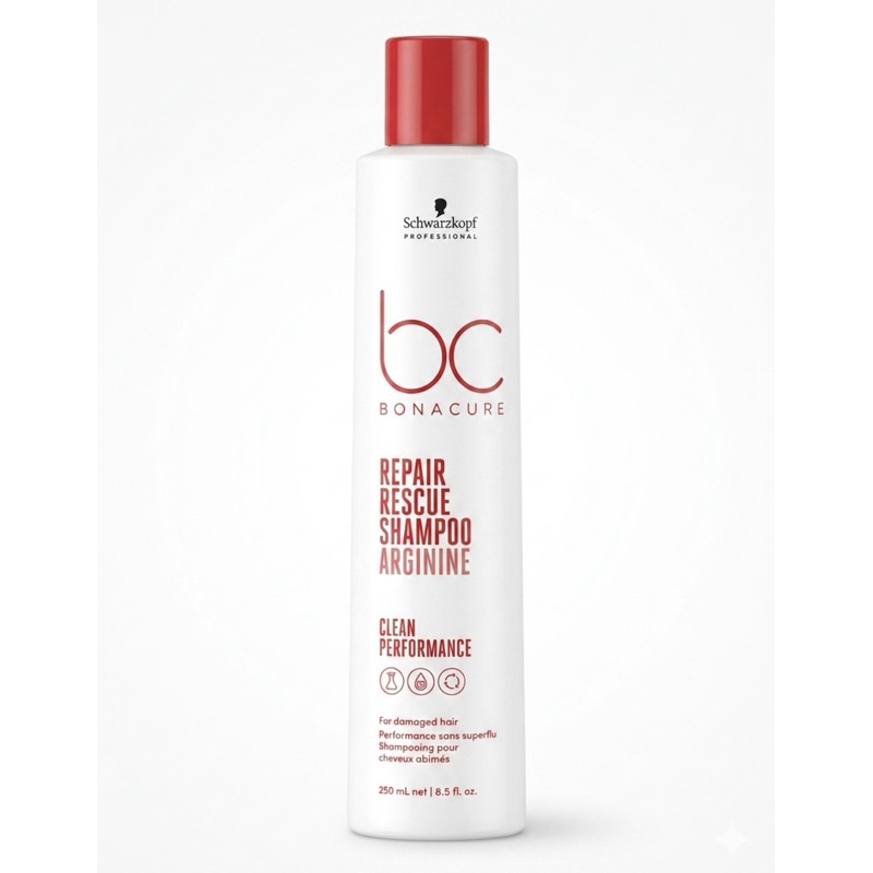 Shampoo Schwarzkopf Professional BC Bonacure Clean Performance Repair Rescue 250 ml