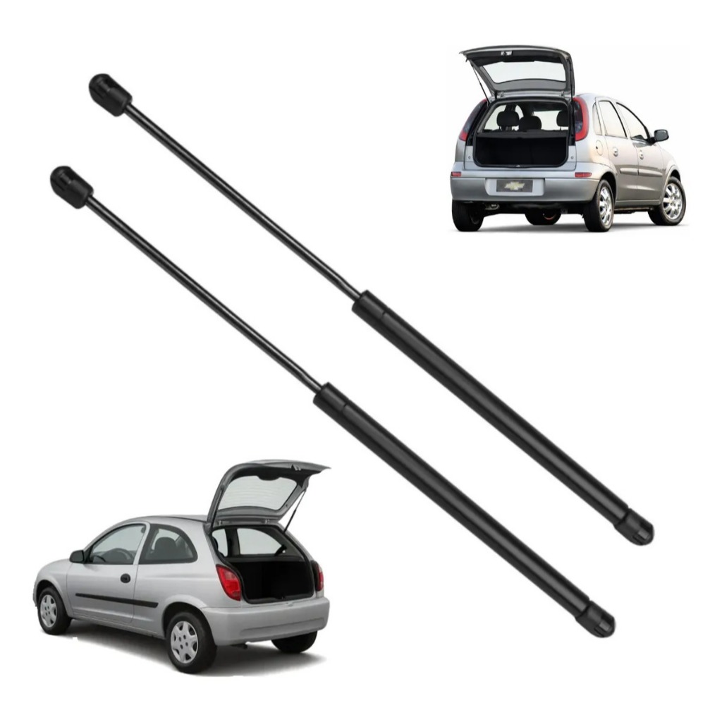 Par Amortecedor Porta Malas Tampa Traseira Celta Corsa Hatch