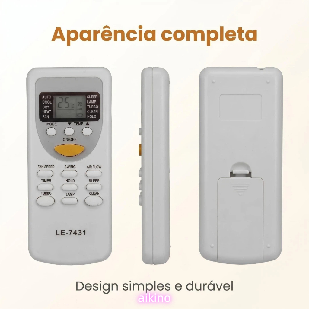 Controle Remoto Ar Condicionado para York Komeco Rheem Zh/jt-03