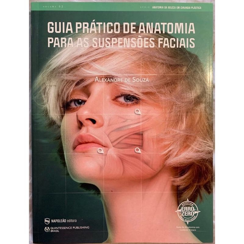 Livro guia prático de anatomia suspensões faciais | Estética, Biomedicina
