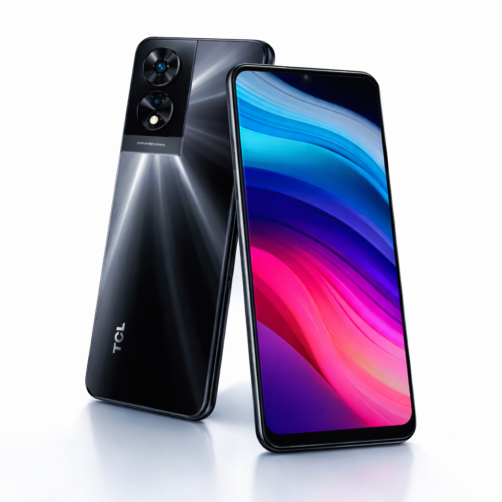 Celular Smartphone TCL 505 Tela Ampla Câmera Dupla 50MP NFC 8GB+128GB NF-e 1 Ano Garantia