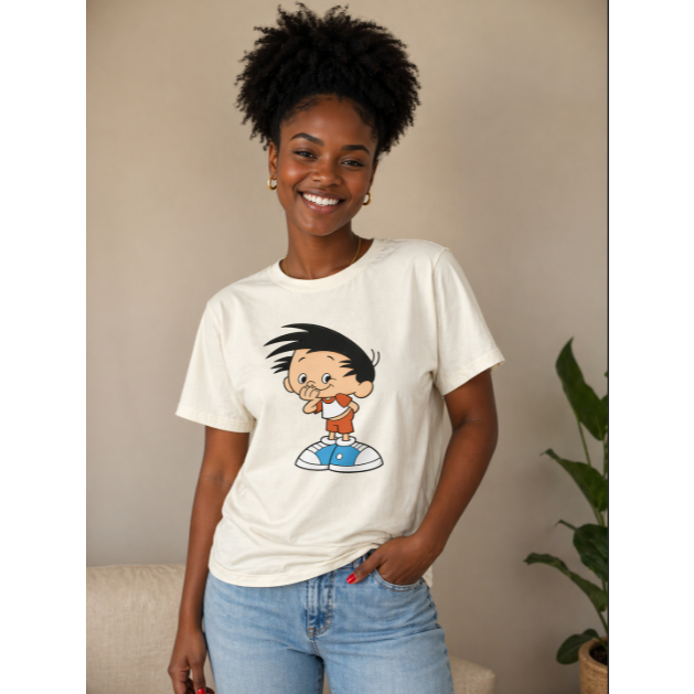 Camiseta Bobby de O Fantástico Mundo de Bobby T-shirt Premium 100% Algodão Unissex