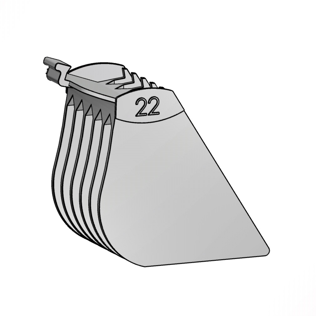 Pente 22 70mm Guia de Altura Universal para Máquinas de Cortar Cabelo