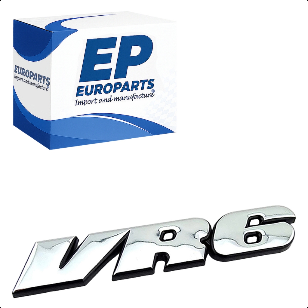 Emblema Premium VR6 cromado traseiro para Volkswagen Golf MK3 VR6