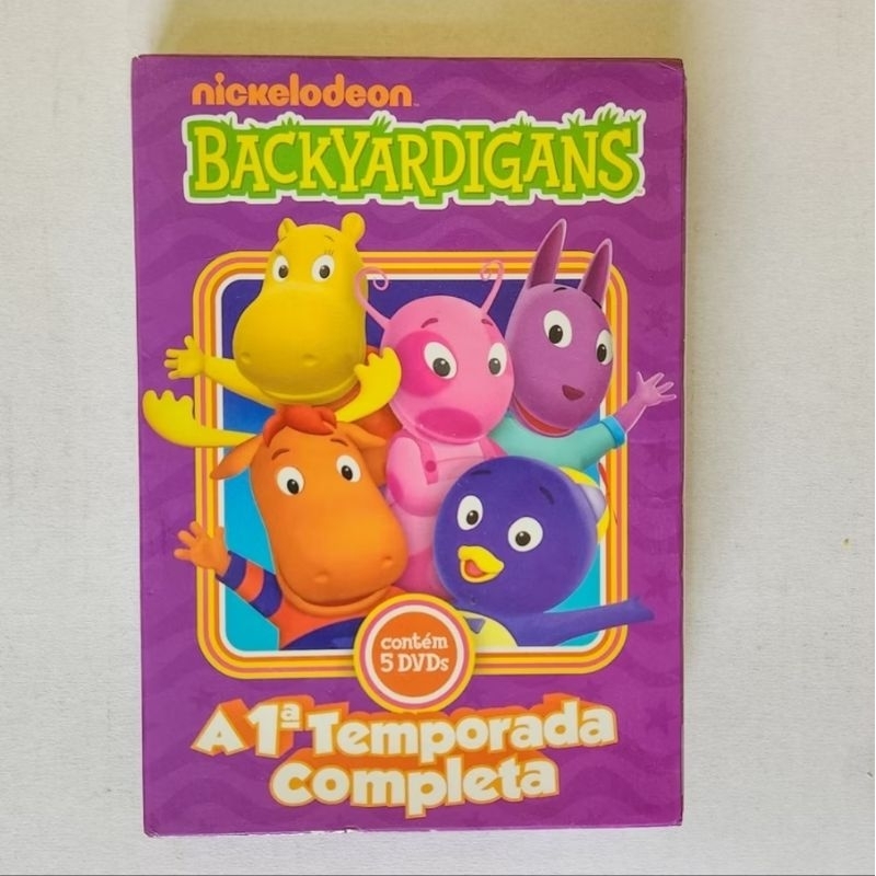 Box 5 DVDS - Backyardigans: A Primeira Temporada Completa (RARIDADE)