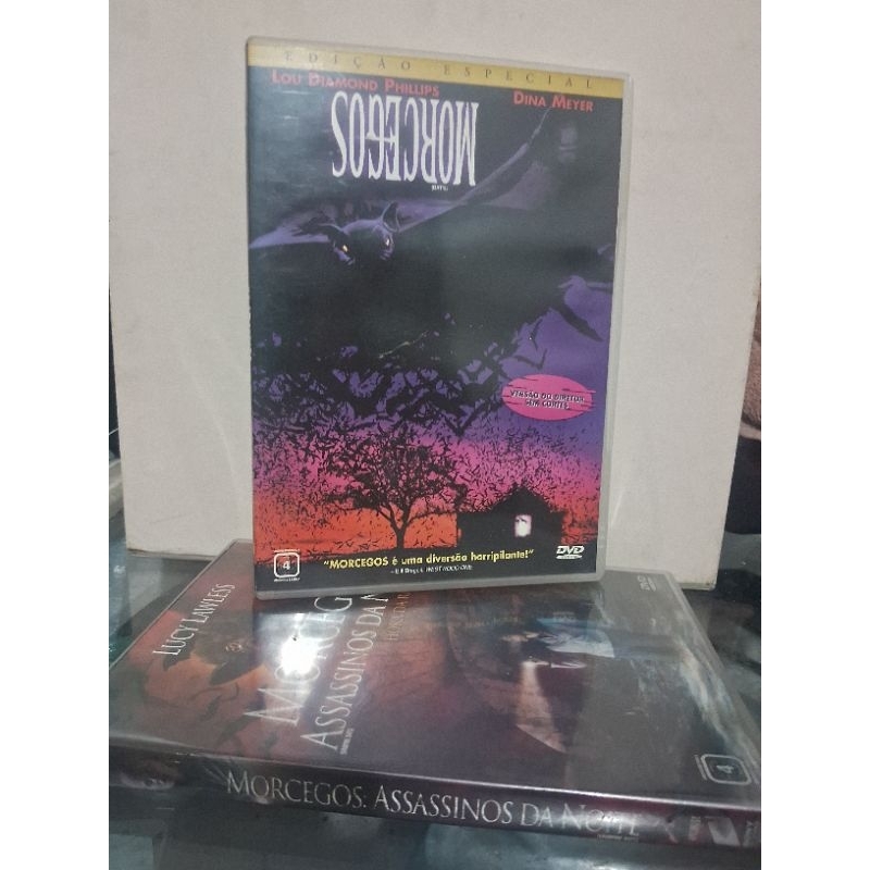 Dvd Morcegos + Dvd Morcegos Assassinos da Noite Original
