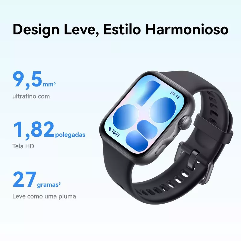 Smartwatch Huawei Watch Fit 5 com Tela Amoled 1,82" e GPS — foto 3