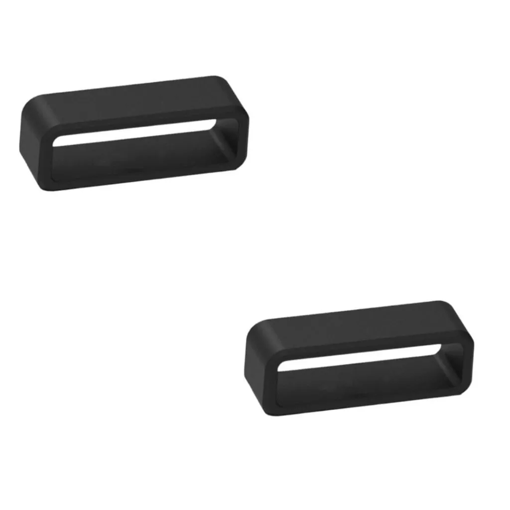 02 Passador Passante Universal de Silicone P/ Relógio - 16-30mm