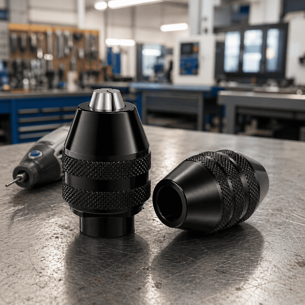 Mini Mandril Aperto Rápido 7mm Micro Retífica 4486 Pinça Longo 9/32-40 Polegada Ponteira Drill Chuck