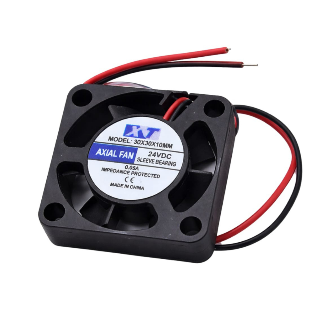 Micro Ventilador Cooler Ventoinha Fan 30x30x10mm 24V