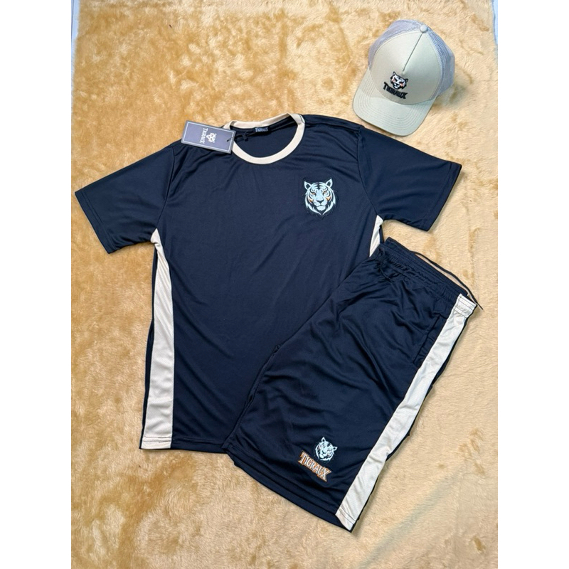 KIT TIGRAUX CAMISETA SHORT BONÉ