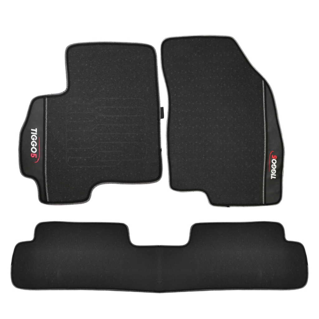 Tapete Tiggo 5x Pro Borracha Tapete Tiggo 5x Impermeável Tapete Para Tiggo 5X Pro 2022 a 2026 Preto
