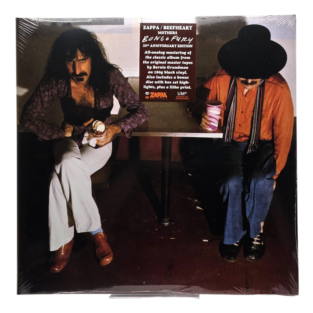 LP Frank Zappa & Captain Beefheart - Bongo Fury 50th Anniversary 2x Vinyl Lacrado Tk0m