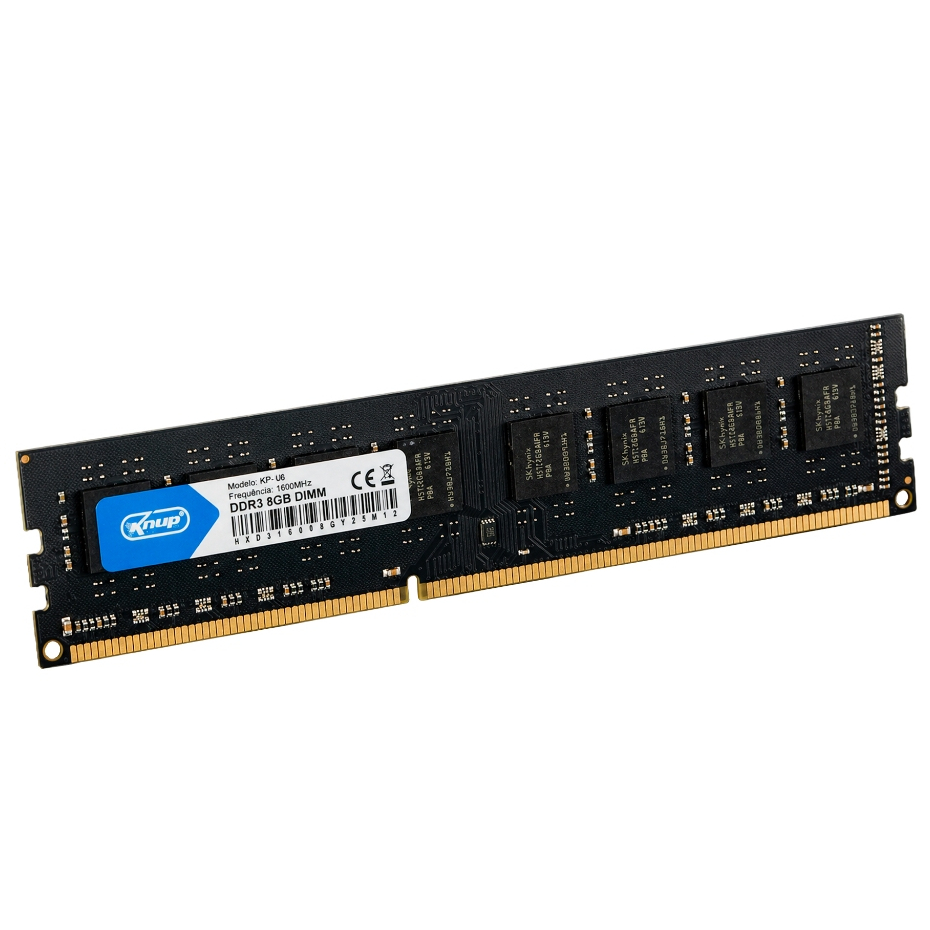 Memória RAM DDR3 8GB 1600MHz DIMM 240 Pinos para Desktop Upgrade Computador Gamer