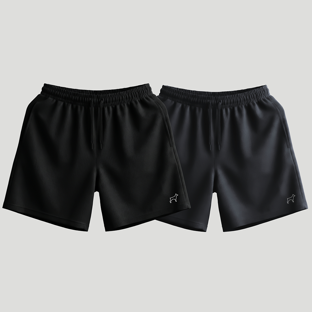 Kit 2 Bermuda Dry Fit  Parvori Masculina Academia Treino Esporte Corrida