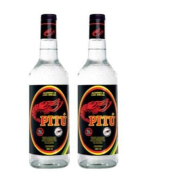 CACHACA PITU 965 ML KIT 2 UNIDADES