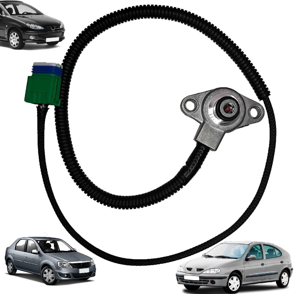 Sensor Pressão Óleo Câmbio AL4 Renault Peugeot Citroën 206 307 407 Duster Xsara