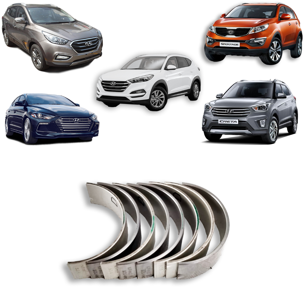 Bronzina Biela 0,50 Hyundai Ix35 Creta Tucson Sportage  1.8 / 2.0 16v F4na G4nb 1 Unhas