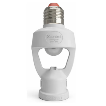 Sensor Presença Movimento 360º Lâmpada Soquete Bocal E-27 X-Control - Exatron