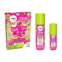 Kit Shampoo + Condicionador, Body Splash e Óleo de Tratamento Xêrosa Vibes Pop