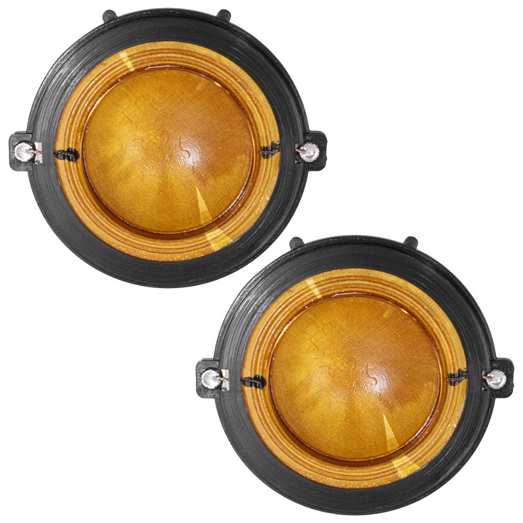 2x Reparo Compatível Driver JBL Selenium D200 QSD 20 Corneta 8 Ohms 100W Som Automotivo