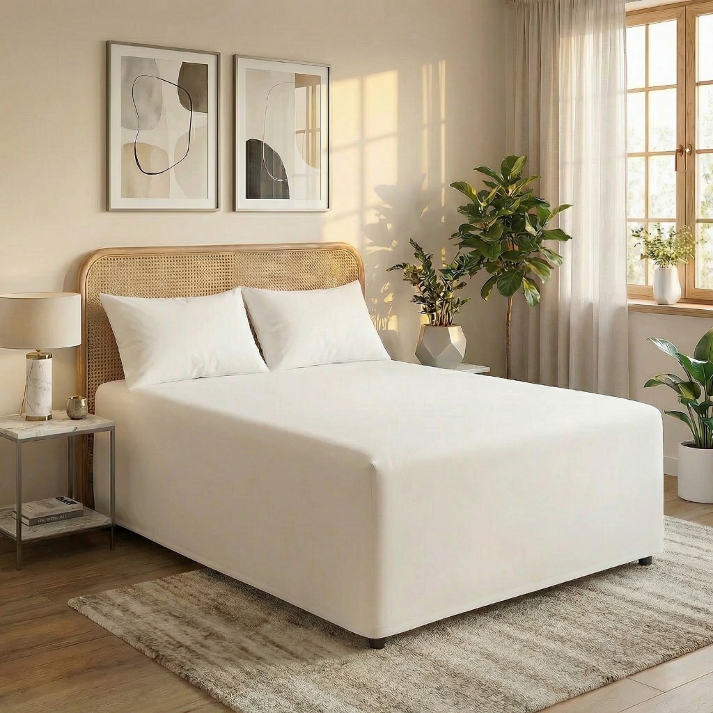 Capa Luva Linha Bulgari 400 Fios Para Cama Box KING 3 Peças