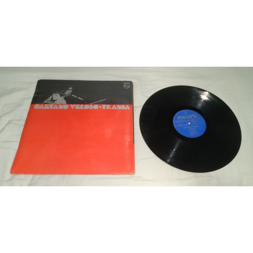 Vinil Caetano Veloso Transa 1972 LP Capa Painel ( Disco Raro )