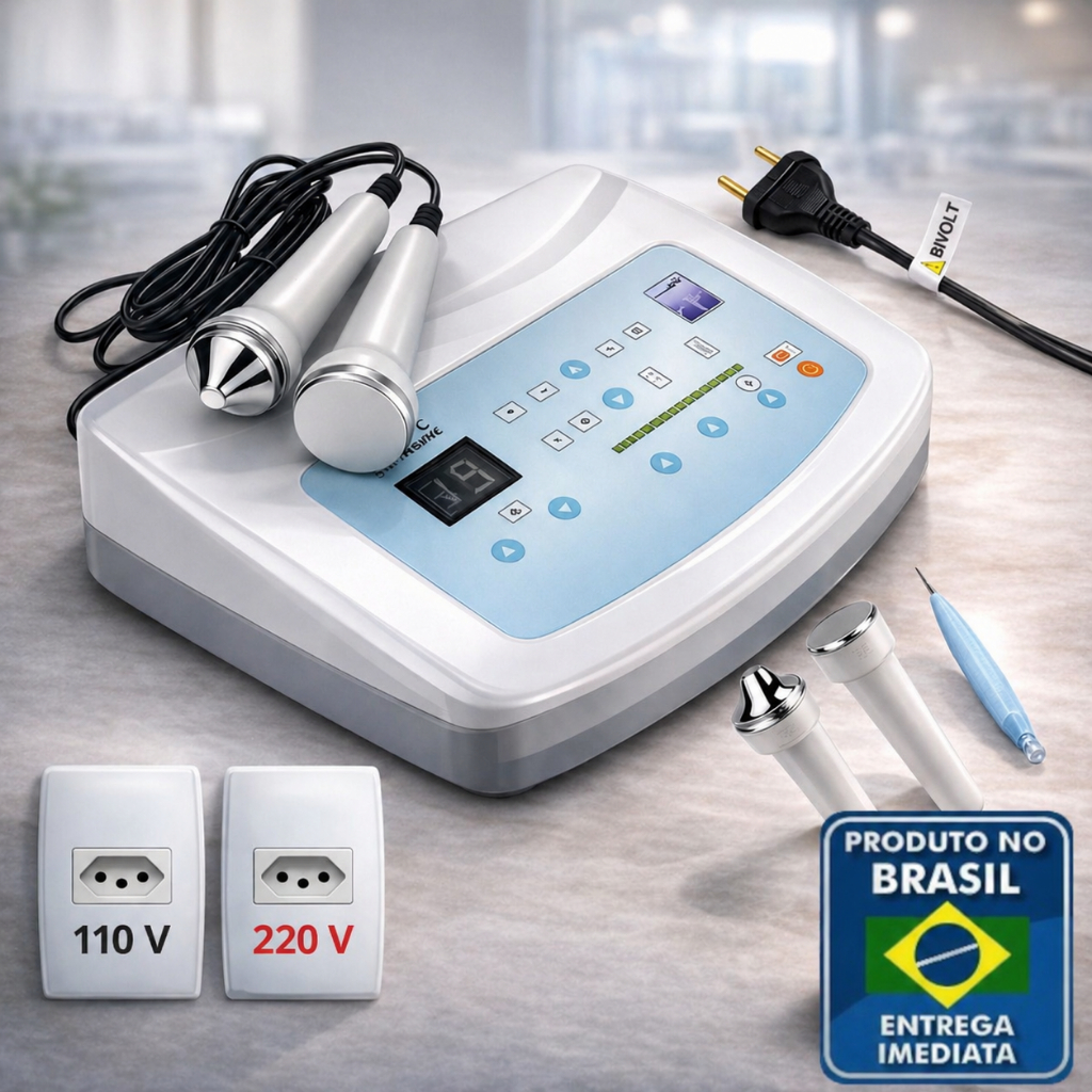 Aparelho Ultrassom Corporal E Facial Ru-638 Jato De Plasma