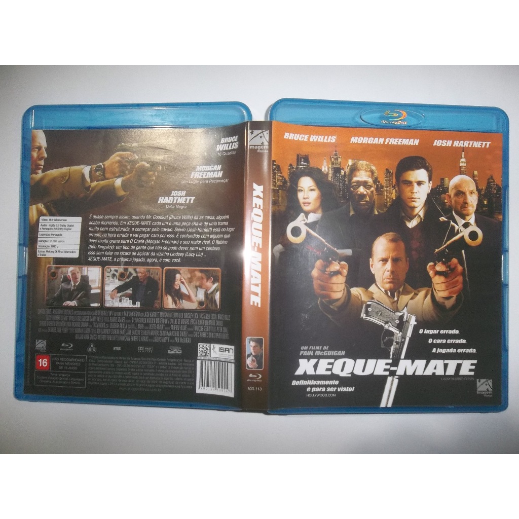 blu ray xeque-mate bruce willis morgan freeman