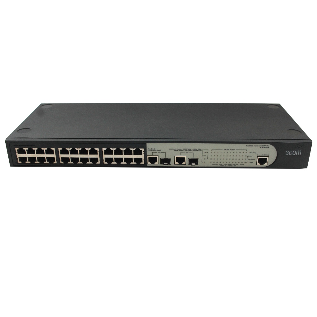 Switch - 3com Baseline 2024 3cblsf26h - 24 Portas 10/100 Mbps