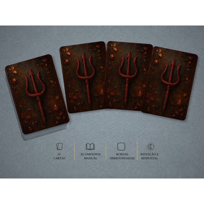 Taro Baralho Cigano  da Maria Farrapo — 36 Cartas de Força, Magia e Caminhos Antigos